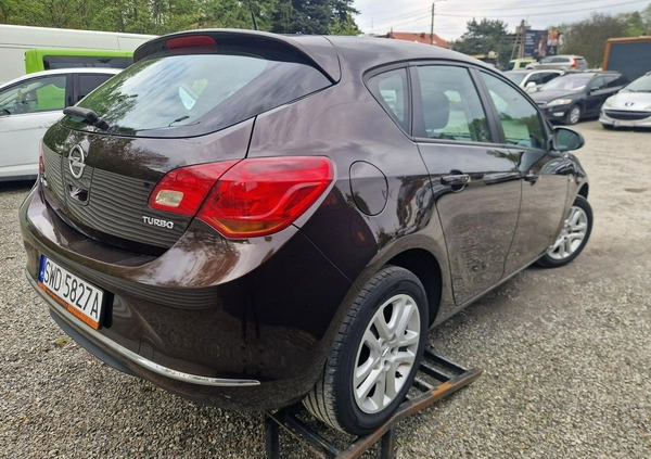 Opel Astra cena 37900 przebieg: 121200, rok produkcji 2014 z Rybnik małe 407